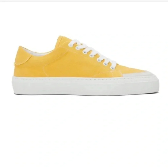 John Elliott Mens/Youth Haze Low Canvas In Canary Italian Made EU 41 US 8 - Picture 9 of 14